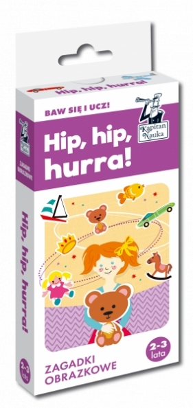 Zagadki obrazkowe Hip. hip. hurra