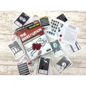 The Investigation Angielski z yminałem. Gra karciana
