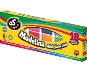 Modelina szkolna AS. 18 kolorów (304219002)