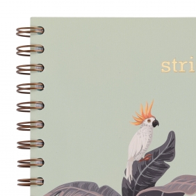 Kołozeszyt Strigo Pads Project Book A4 atka Afryka - pastelowy zielony