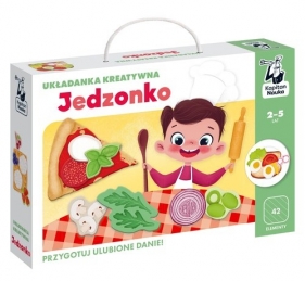 Jedzonko Układanka eatywna Kapitan Nauka