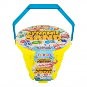 Tuban. Piasek dynamiczny - zestaw plaża z wiaderkiem (TU3551)