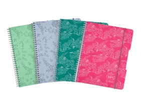 Kołozeszyt Herlitz Eco PP Colors B5/80k atka. 1 szt