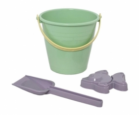 Wiaderko 1.2l z łopatką i foremkami