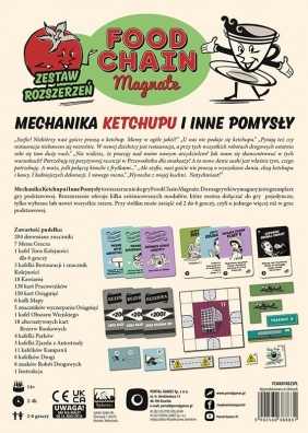 Food Chain Magnate: Mechanika Ketchupu i Inne Pomysły (rozszerzenie)