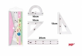 Zestaw geometryczny 4 części w etui