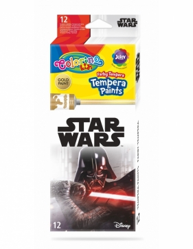 Colorino. Farby tempera w tubach - Star Wars (89519PTR)