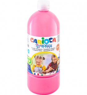 Farba Carioca tempera - różowa. 1000 ml