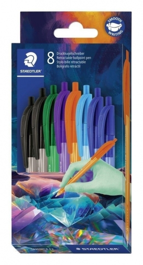 Długopis trójkątny Multiverse. 8 kolorów