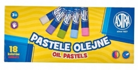 Pastele olejne Astra. 18 kolorów