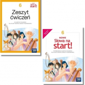 Pakiet: Podręcznik + zeszyt ćwiczeń Nowe Słowa na start! 6. Język polski. Szkoła podstawowa. Klasa 6.
