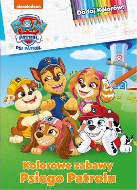 Psi Patrol Dodaj kolorów 10. Kolorowe zabawy Psiego Patrolu