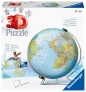 Ravensburger. Puzzle 3D: Dziecinny globus (12436)
