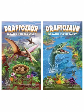 Draftozaur – 2 dodatki: Pterodaktyle. Plezjozaury