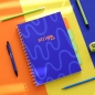 Kołozeszyt Strigo Pads Project Book B5 linia Neon - Granatowy