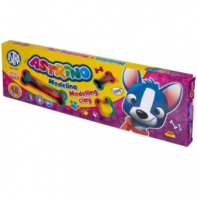 Modelina Astrino. 18 kolorów (456651) (mix wzorów)