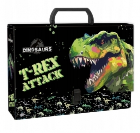 Teczka z rączką gruba - Dinozaur 20