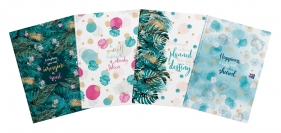 Oxford brulion A5 w atkę - Oxford & Me. 96 kartek (400162059)