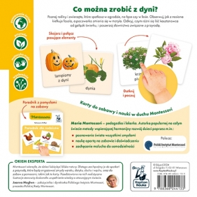 Montessori Przyroda tu i tam. Karty sensoryczne z książeczką. Kapitan Nauka