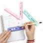 Kidea - Linijka składana 30cm z szablonami
