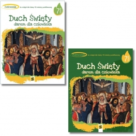 Pakiet: Podręcznik + zeszyt ćwiczeń Duch Święty darem dla cowieka. Szkoła podstawowa. Klasa 7. Religia.