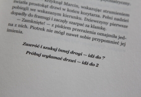 Gra strachu Świrownia. Tom 1