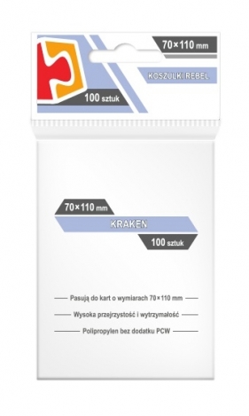 Koszulki na karty Rebel (70x110 mm) 