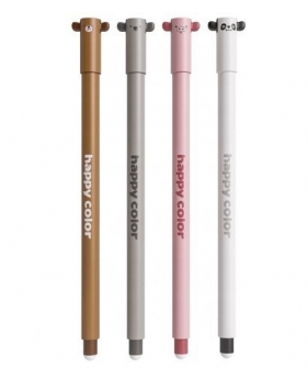 Długopis usuwalny Happy Color Uszaki 05mm. 1 szt. (388258)