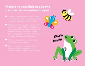 CzuCzu Duże karty kontrastowe (6 mies.+. 9 mies.+)