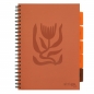 Kołozeszyt Strigo Pads Project Book A4 atka Floral - ceglany