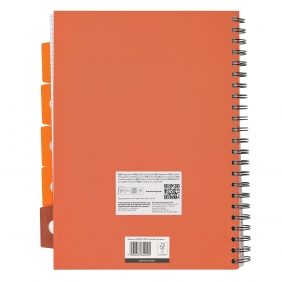 Kołozeszyt Strigo Pads Project Book A4 atka Floral - ceglany