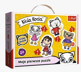 Puzzle Baby Classic 4w1: Wesoła Kicia Kocia (36088)