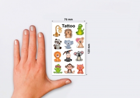 Tatuaże dla dzieci Z Design - Zwierzęta (56761)