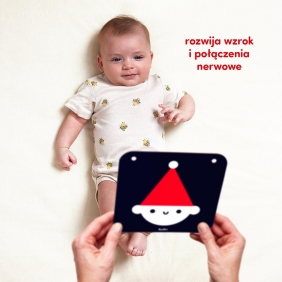 CzuCzu Duże karty kontrastowe (0 mies.+. 3 mies.+)