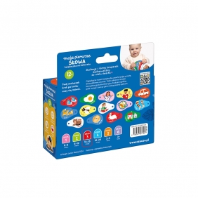 Moje pierwsze słowa. Książeczka na kółeczku dla dzieci