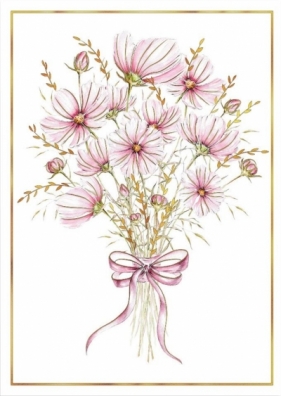 Karnet B8 mini Kosmosy