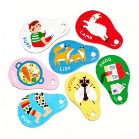 Moje pierwsze słowa. Książeczka na kółeczku dla dzieci