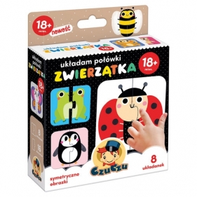 CzuCzu: Puzzle - Układam połówki. Zwierzątka
