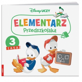 Disney uczy. Elementarz przedszkolaka - 3 lata