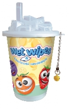 Astra Chusteczki nawilżające w puszce-shake Owocki. 1 szt. (716024102)