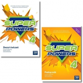 Pakiet: Podręcznik + zeszyt ćwiczeń Super Powers 4. Szkoła podstawowa. Klasa 4. Język angielski.