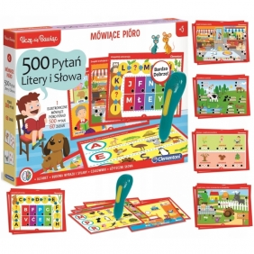 Clementoni Mówiące pióro. 500 Pytań - Litery i Słowa (50780)