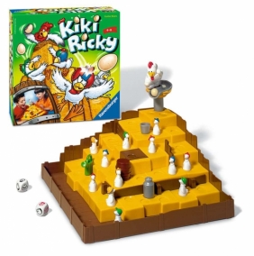 Ravensburger. Kiki Ricky - Zwariowana gra z latającymi jajkami (210442)