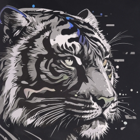 Kołozeszyt Strigo Pads Project Book A4 linia - Tygrys