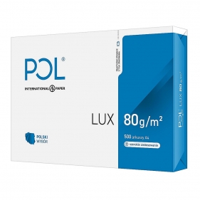 Papier ksero International Paper POL lux A4 500k. 80g - biały