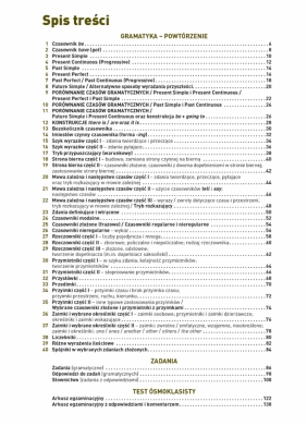 Język angielski Gramatyka. Repetytorium. Egzamin ósmoklasisty. COMBO