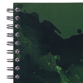 Kołozeszyt Strigo Pads Project Book B5 atka Fusion - ciemnozielony