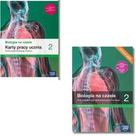 Pakiet: Podręcznik + karty pracy Biologia na czasie 2. Zaes podstawowy. Liceum i technikum. Klasa 2. Edycja 2024.