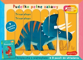 Dinozaury Akademia mądrego dziecka. Pudełko pełne zabawy