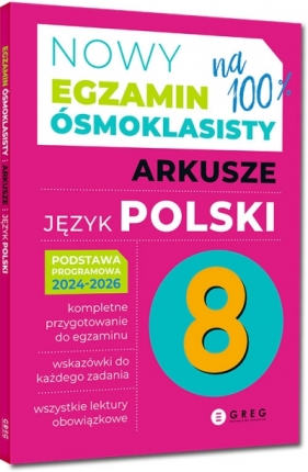 Nowy Egzamin ósmoklasisty - arkusze - język polski - 2024-2026